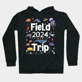 Field 2024 Trip Squad School Teacher Students Kids Funny Hoodie